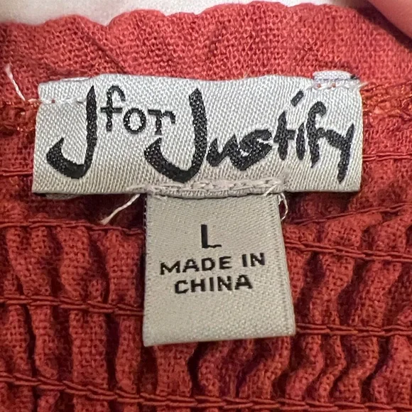 Crop Rust Palazzo Jumpsuit - Picture 6 of 7